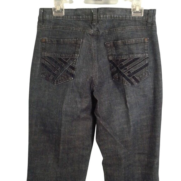 Jeanstar Size 10 Jeans Womens Premium Denim Bootcut Blue Straight Leg - Picture 6 of 8
